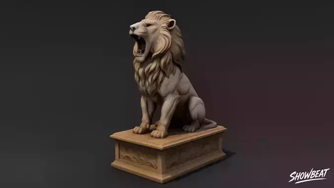 Lion Statue V2