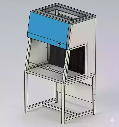 Biosafety Cabinet 3ft Horizontal Laminar Flow 