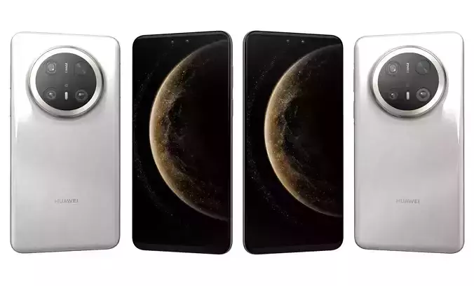 Huawei Mate 70 Pro Plus Feathers White High Poly