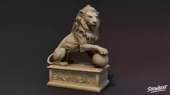 Lion Statue V3