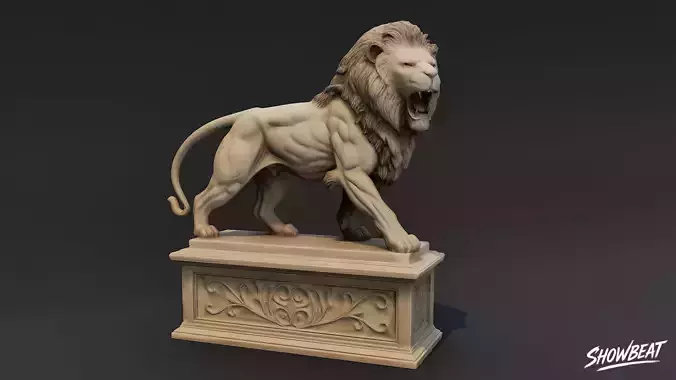 Lion Statue V4