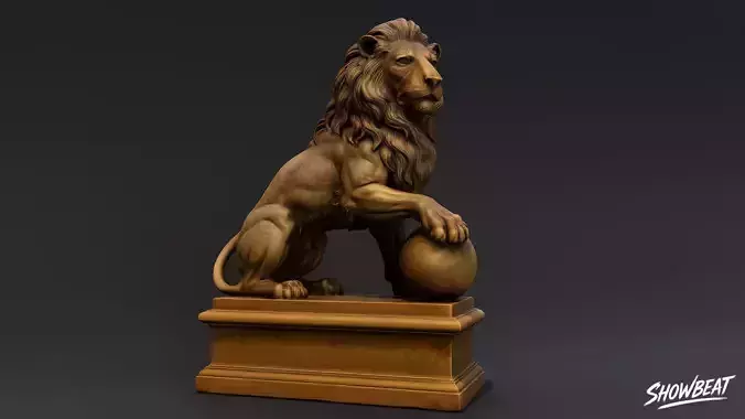 Lion Statue V5