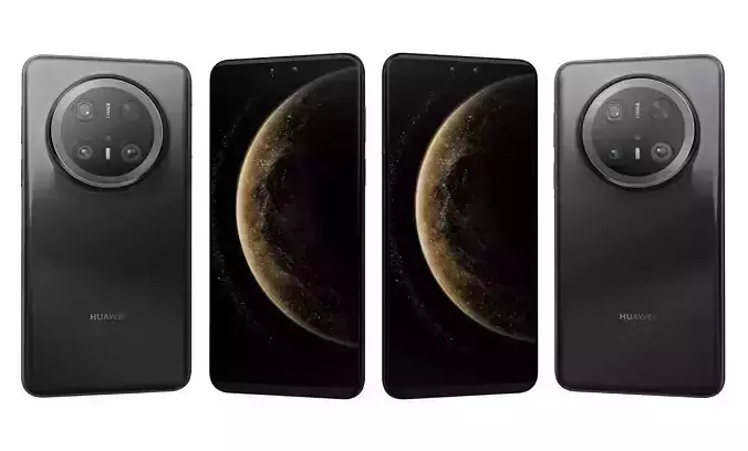 Huawei Mate 70 Pro Obsidian Black High Poly