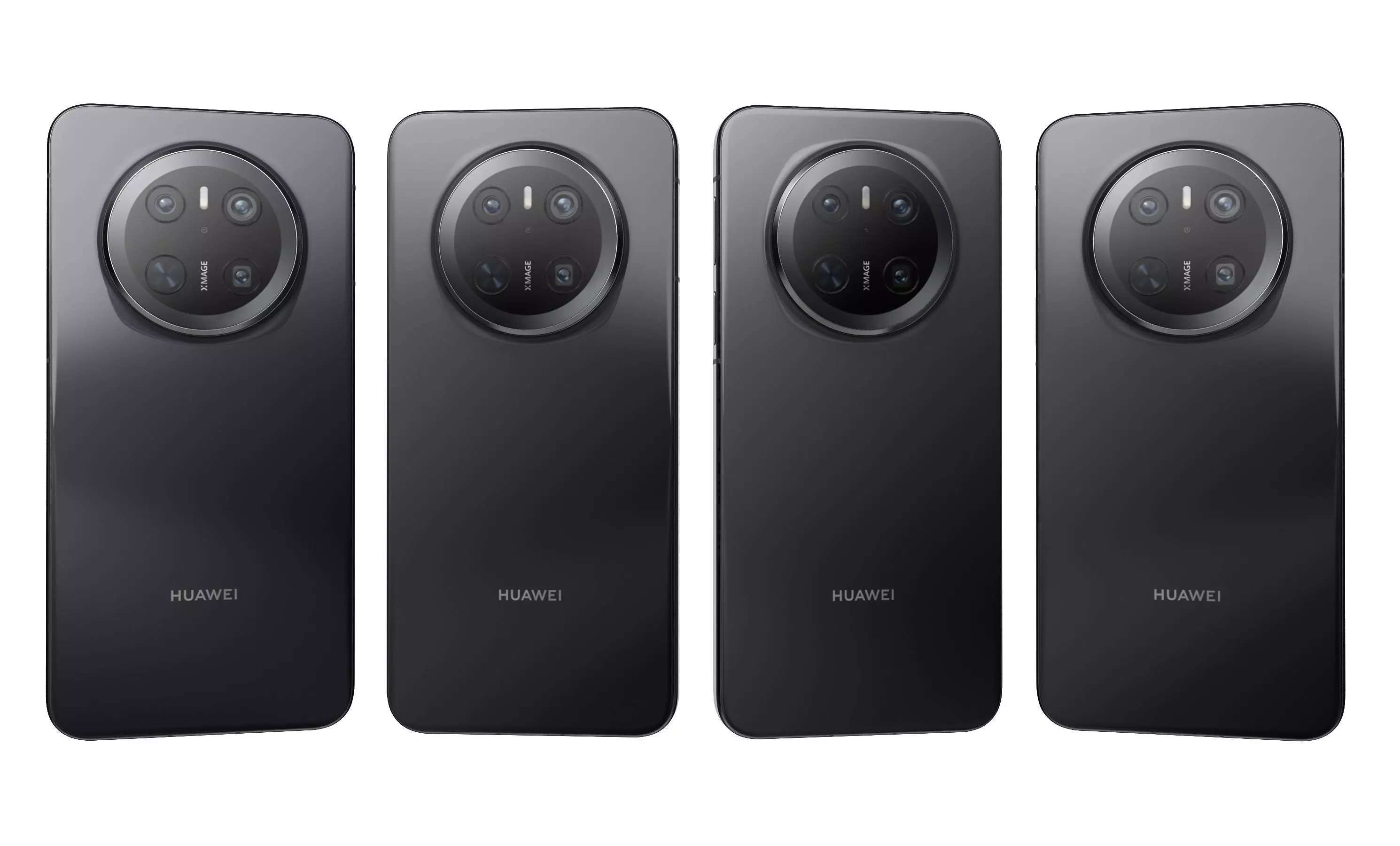 Huawei Mate 70 Obsidian Black High Poly 3D model_24