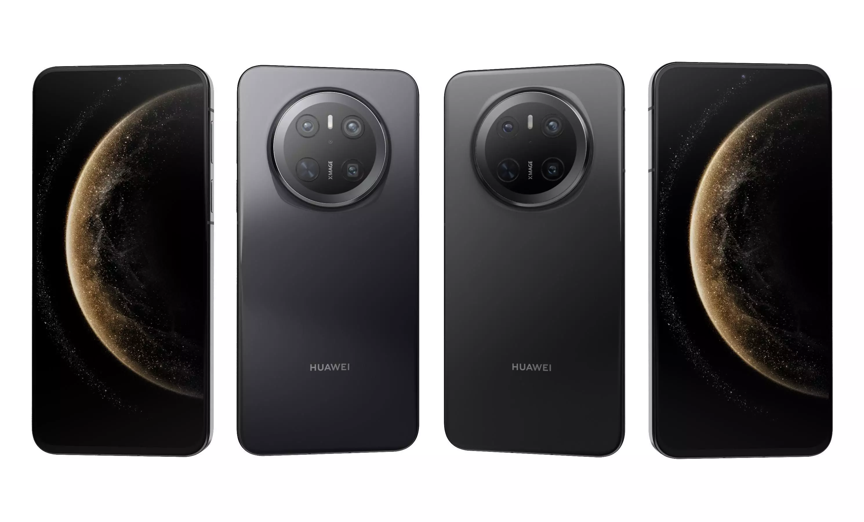 Huawei Mate 70 Obsidian Black High Poly 3D model_25