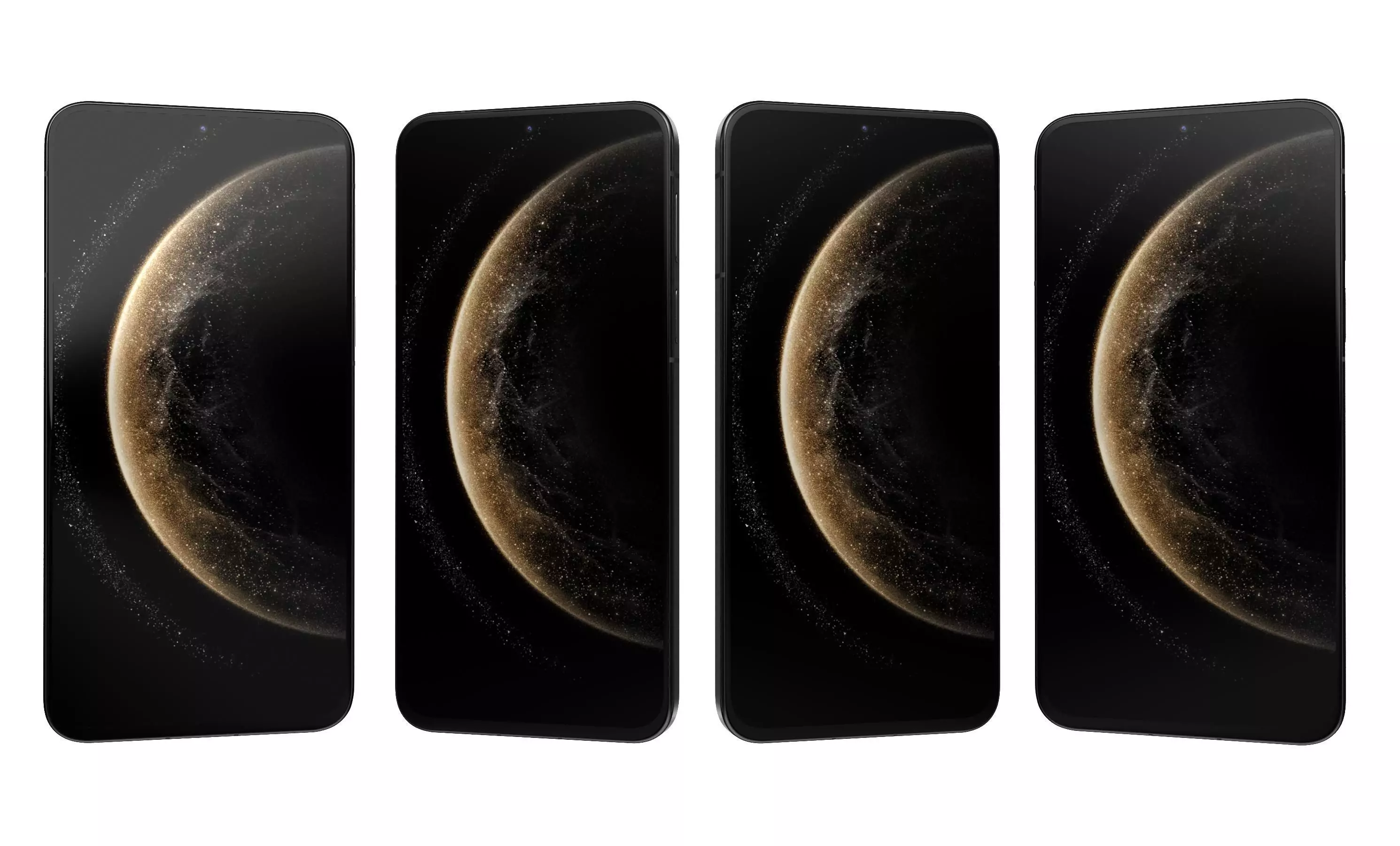 Huawei Mate 70 Obsidian Black High Poly 3D model_10