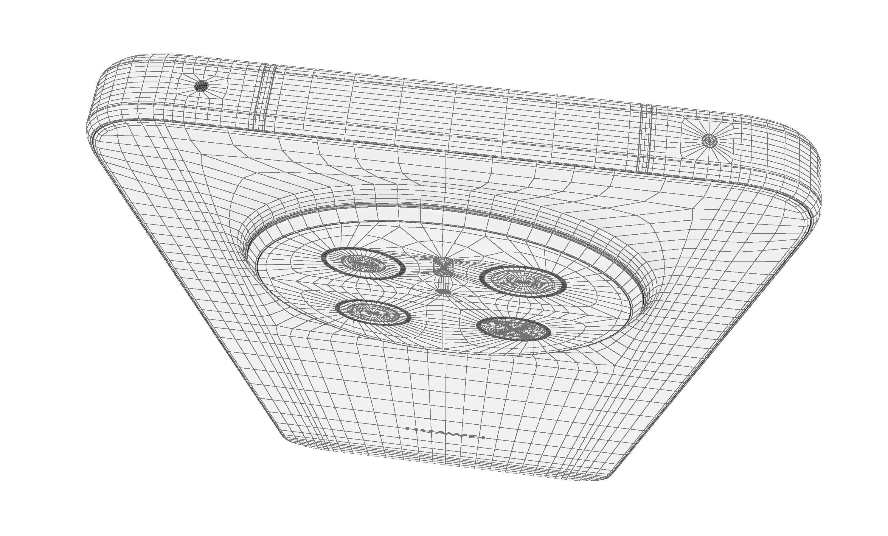 Huawei Mate 70 Obsidian Black High Poly 3D model_14