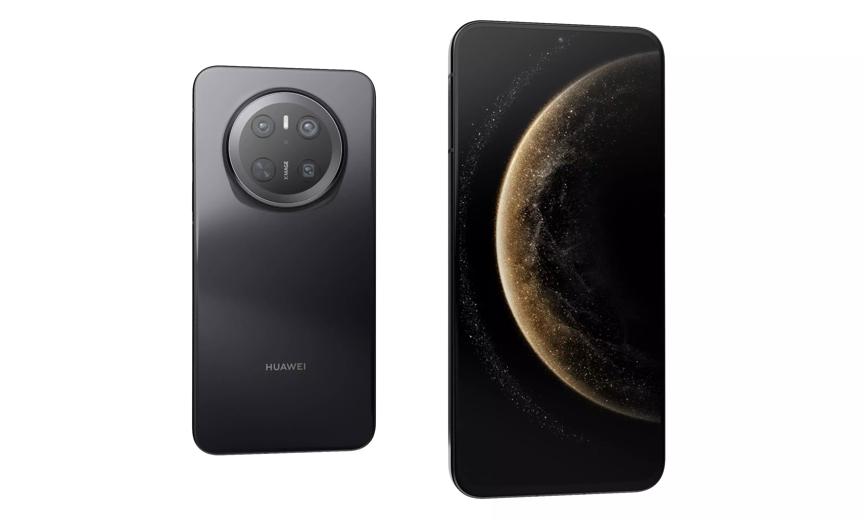 Huawei Mate 70 Obsidian Black High Poly 3D model_29