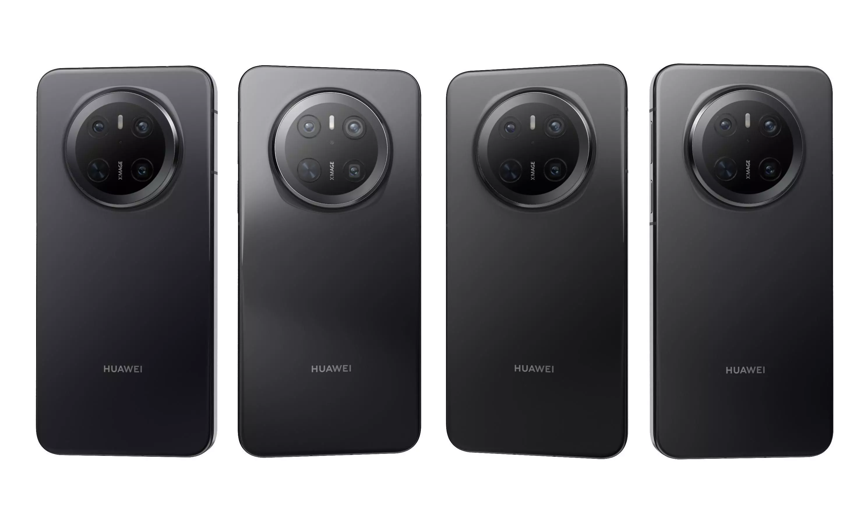 Huawei Mate 70 Obsidian Black High Poly 3D model_26