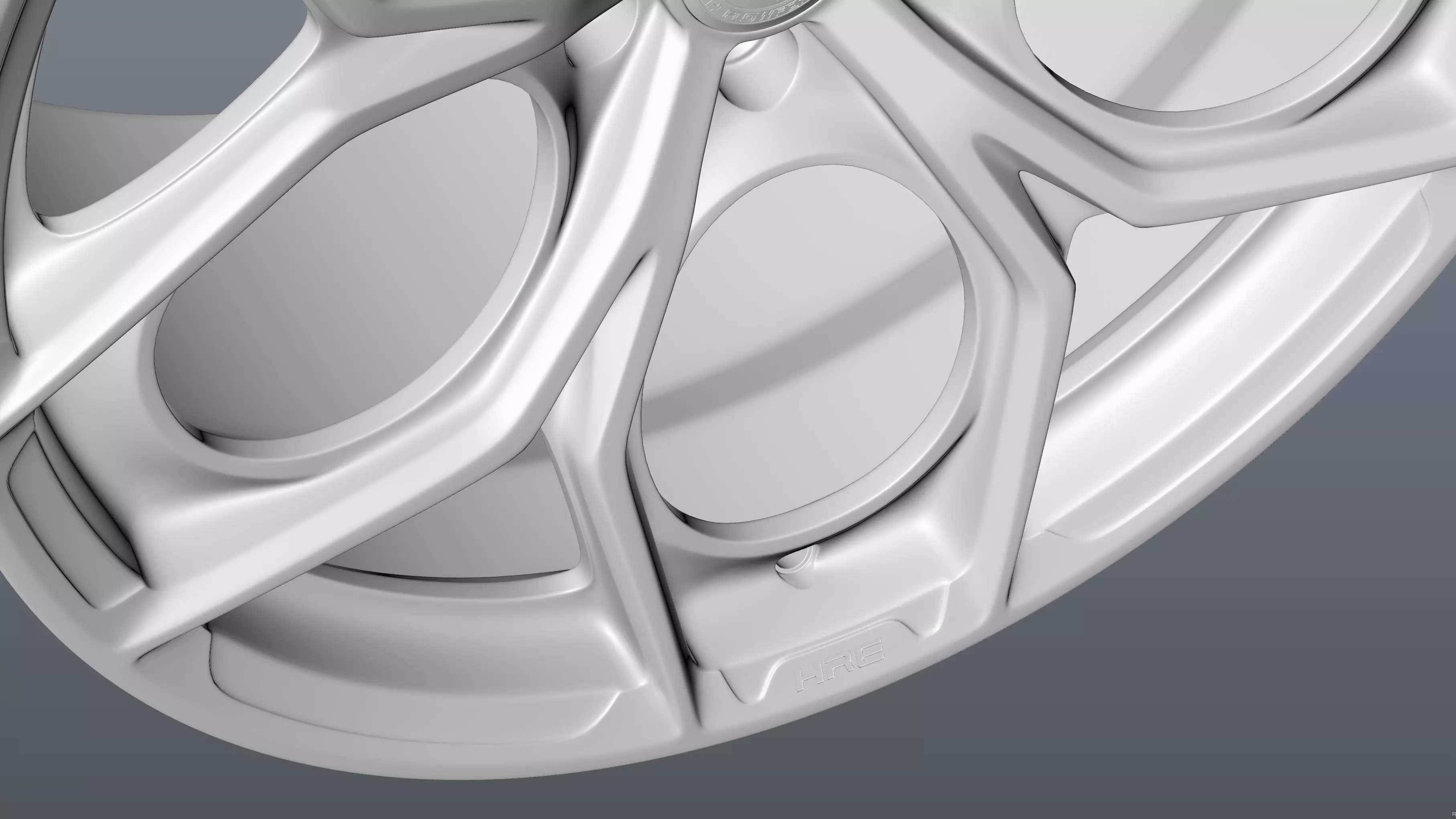 HRE P111SC car rim Low-poly 3D model_17