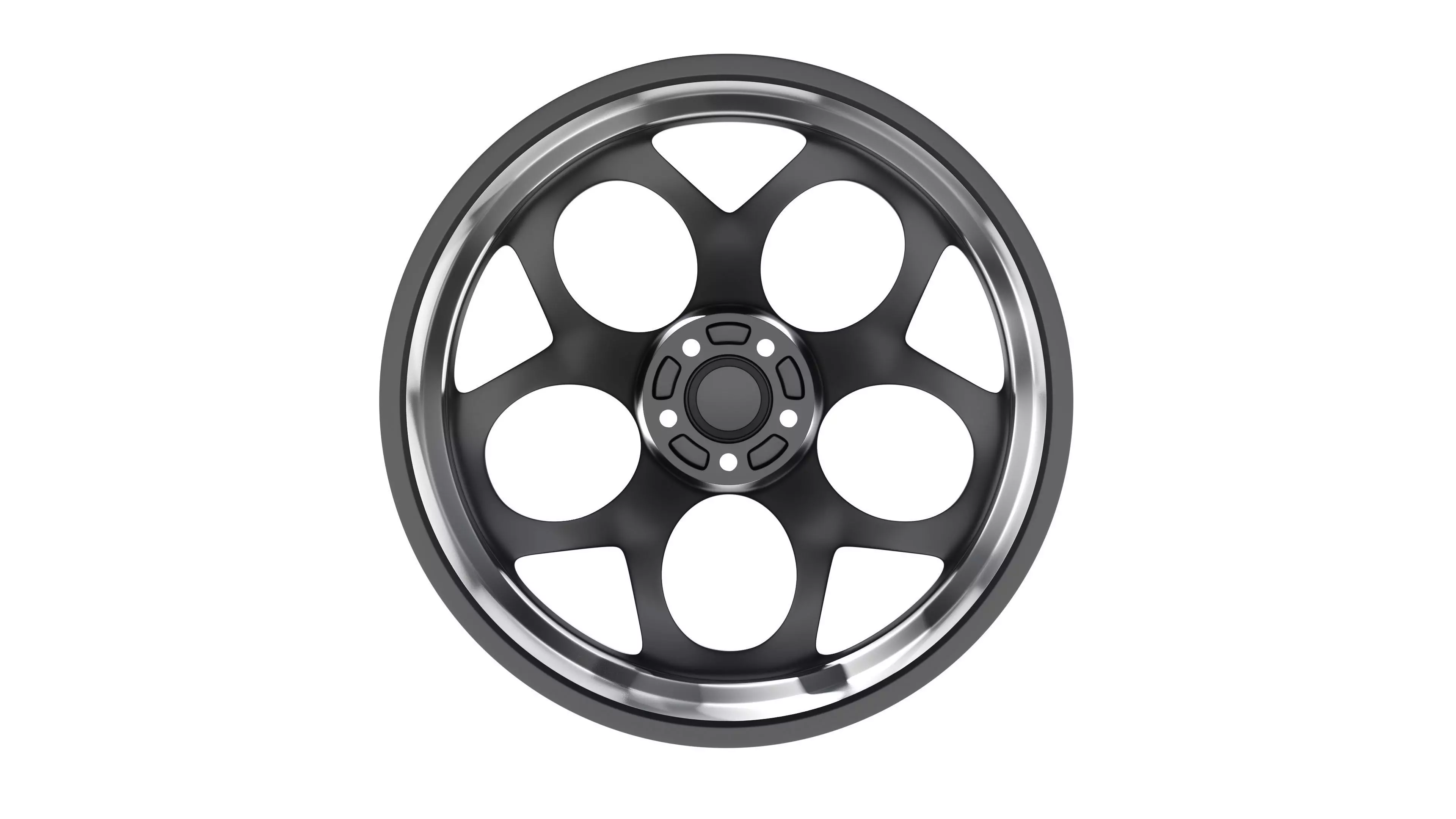 HRE P111SC car rim Low-poly 3D model_5