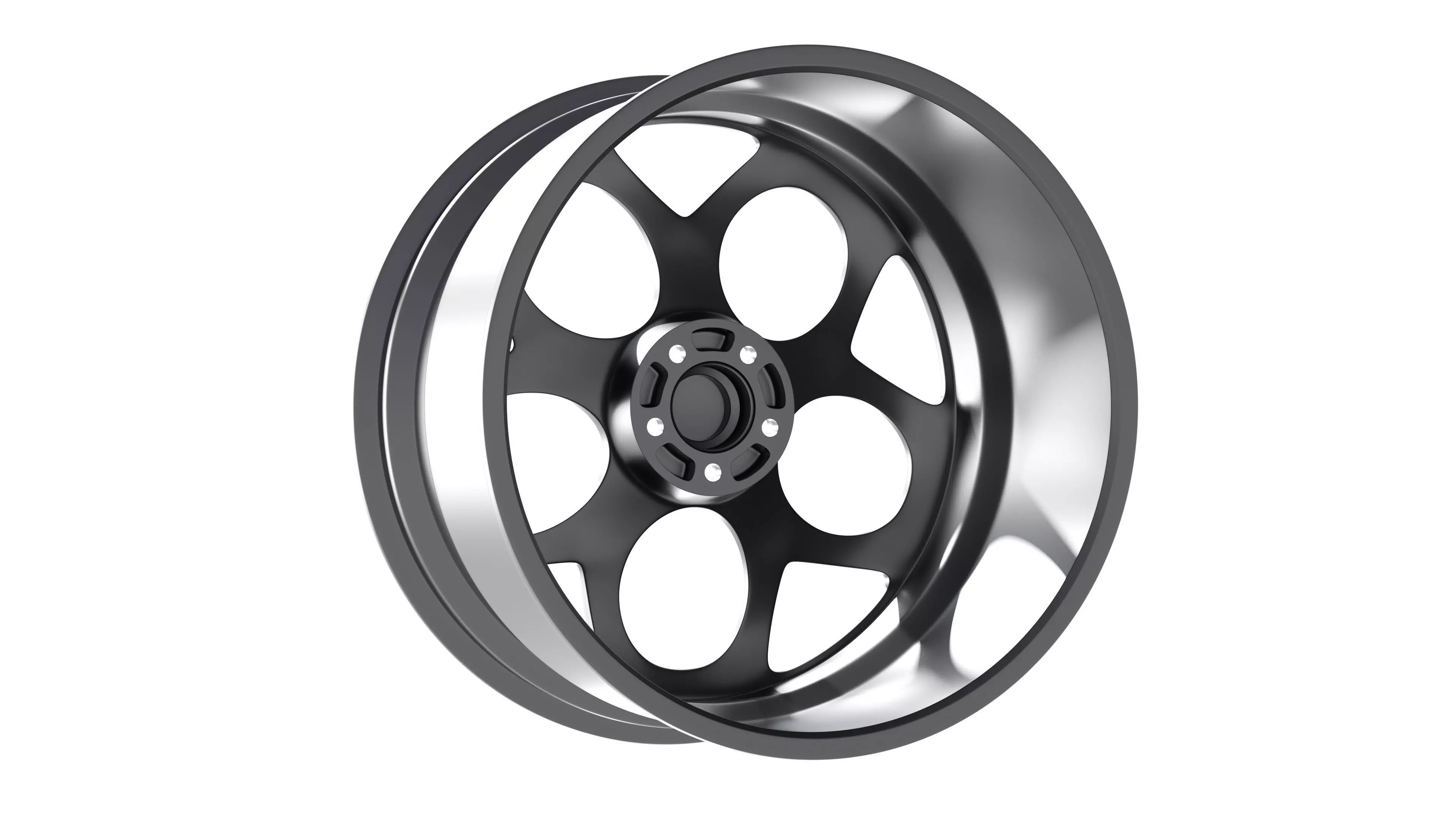 HRE P111SC car rim Low-poly 3D model_4