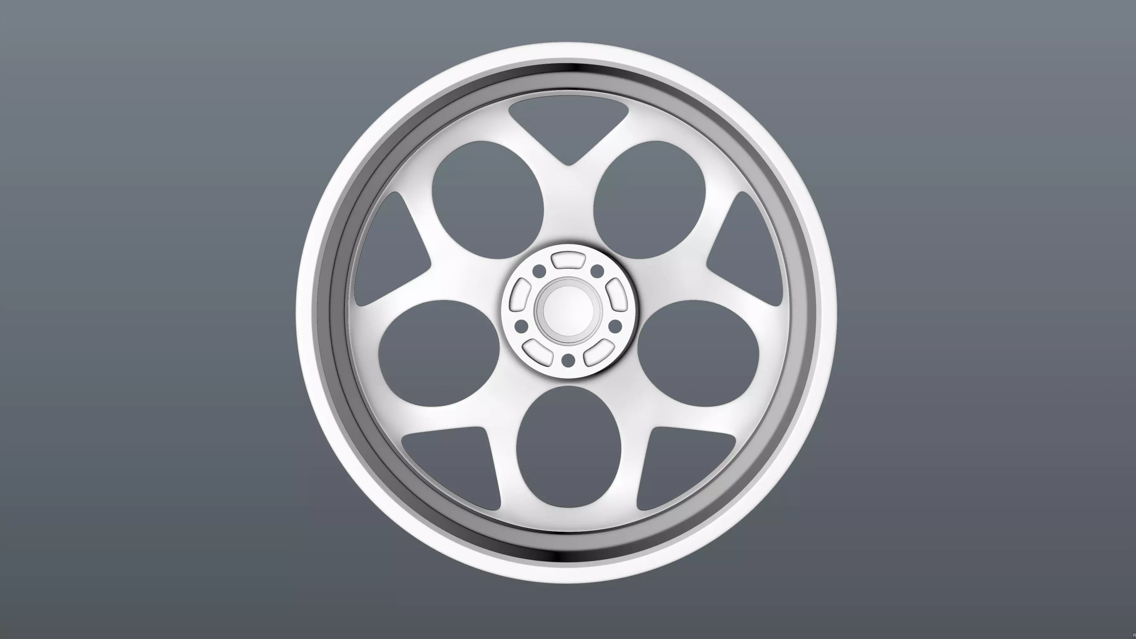 HRE P111SC car rim Low-poly 3D model_15