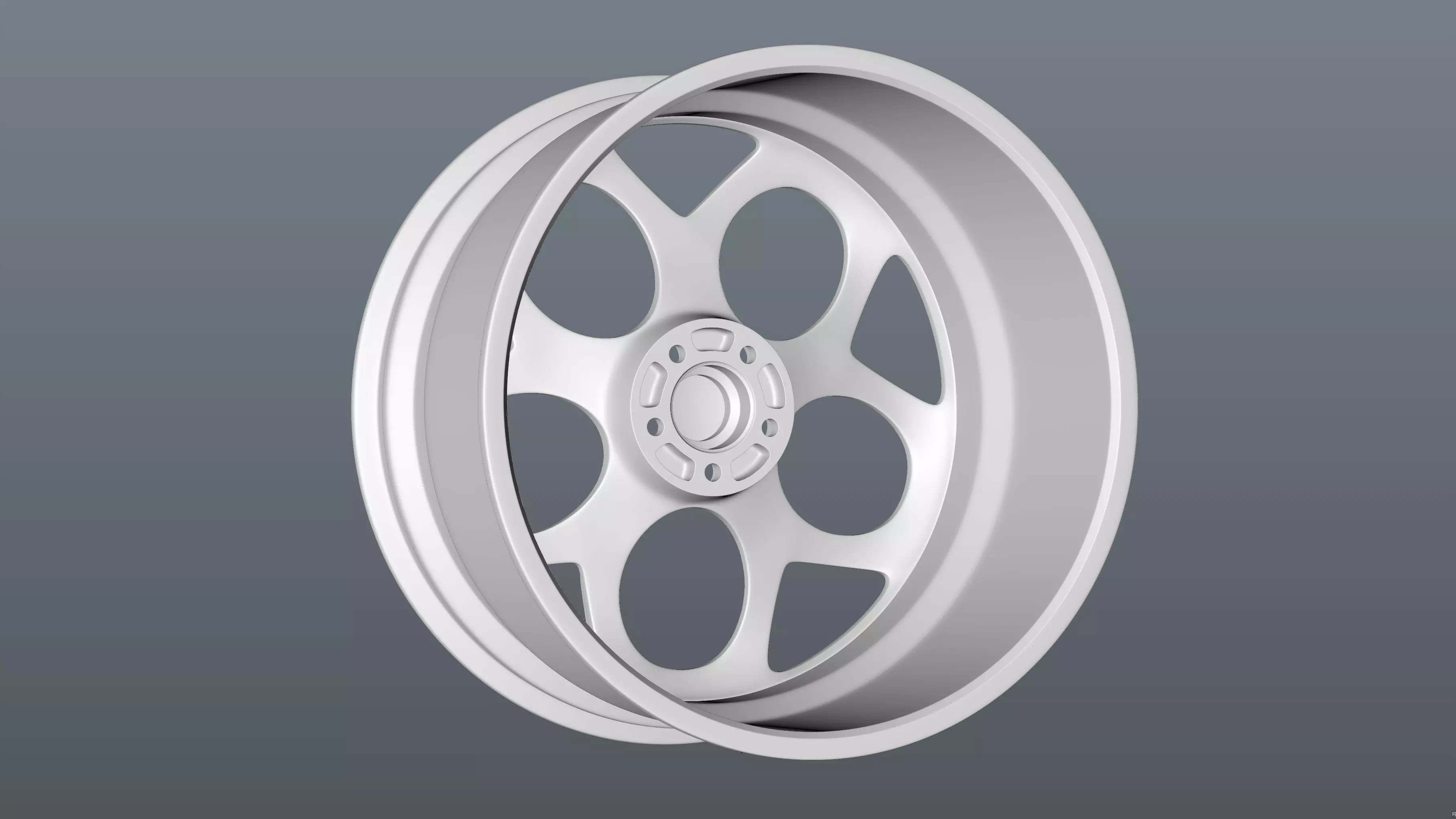 HRE P111SC car rim Low-poly 3D model_14