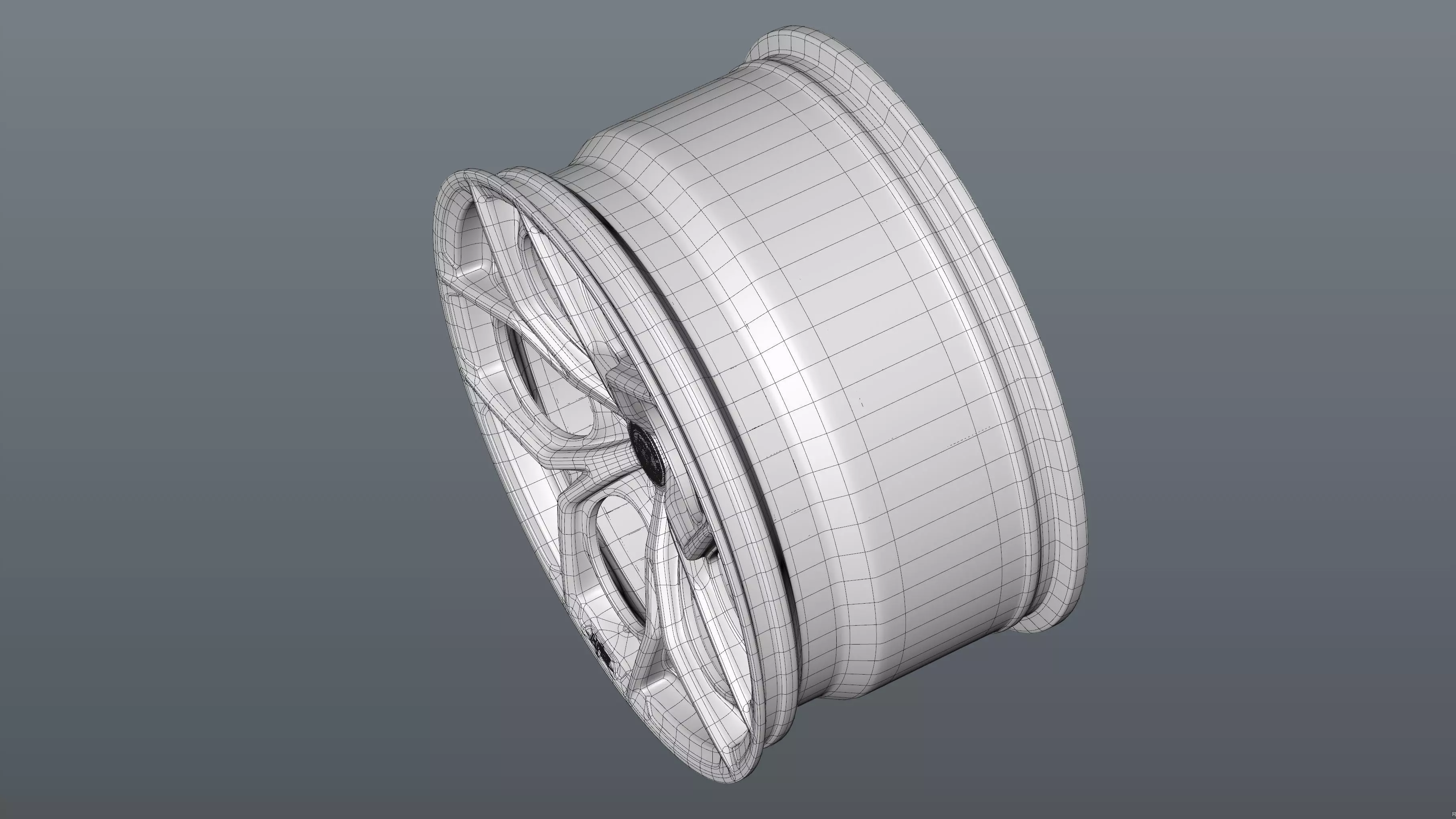 HRE P111SC car rim Low-poly 3D model_27