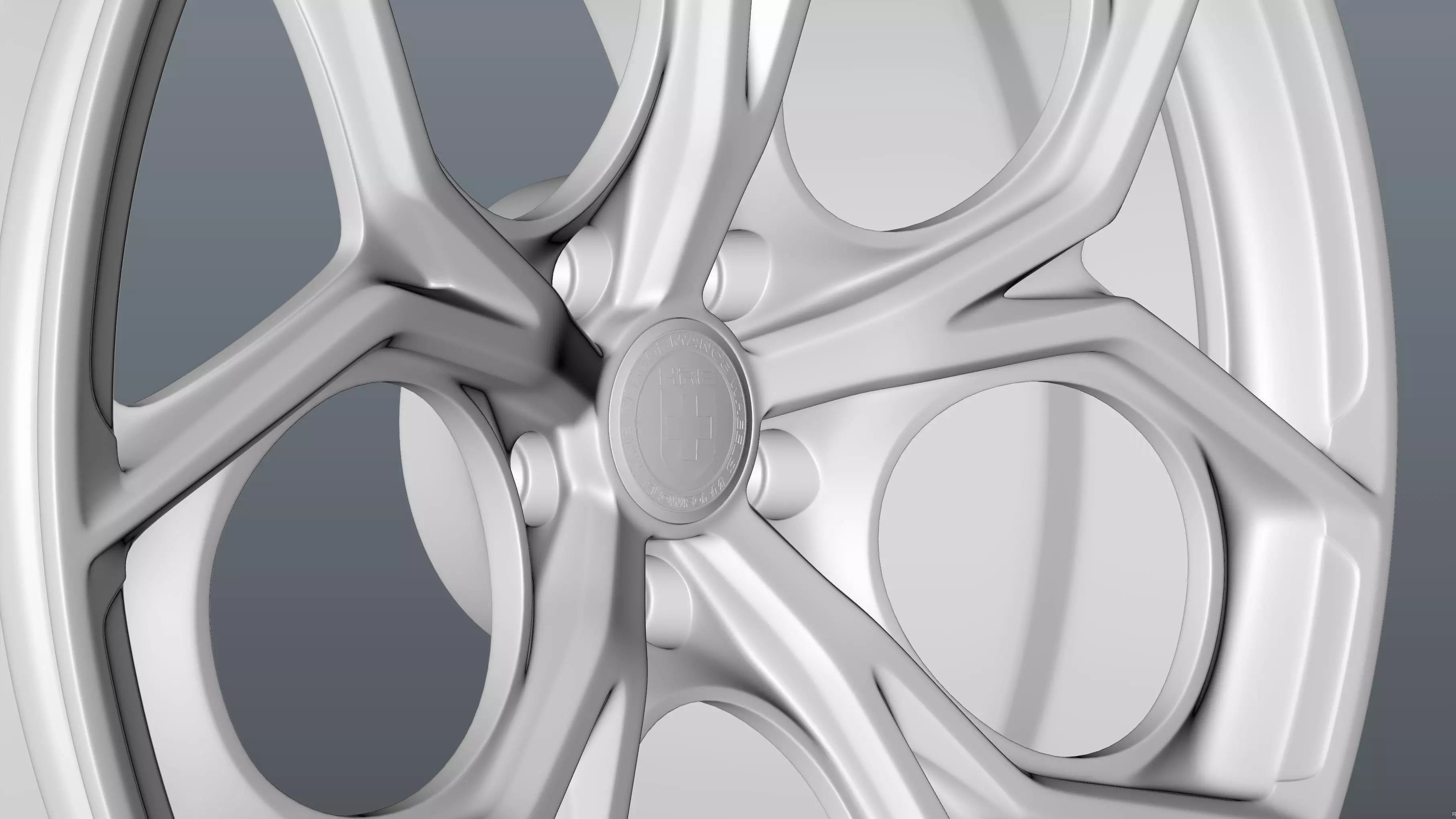 HRE P111SC car rim Low-poly 3D model_19