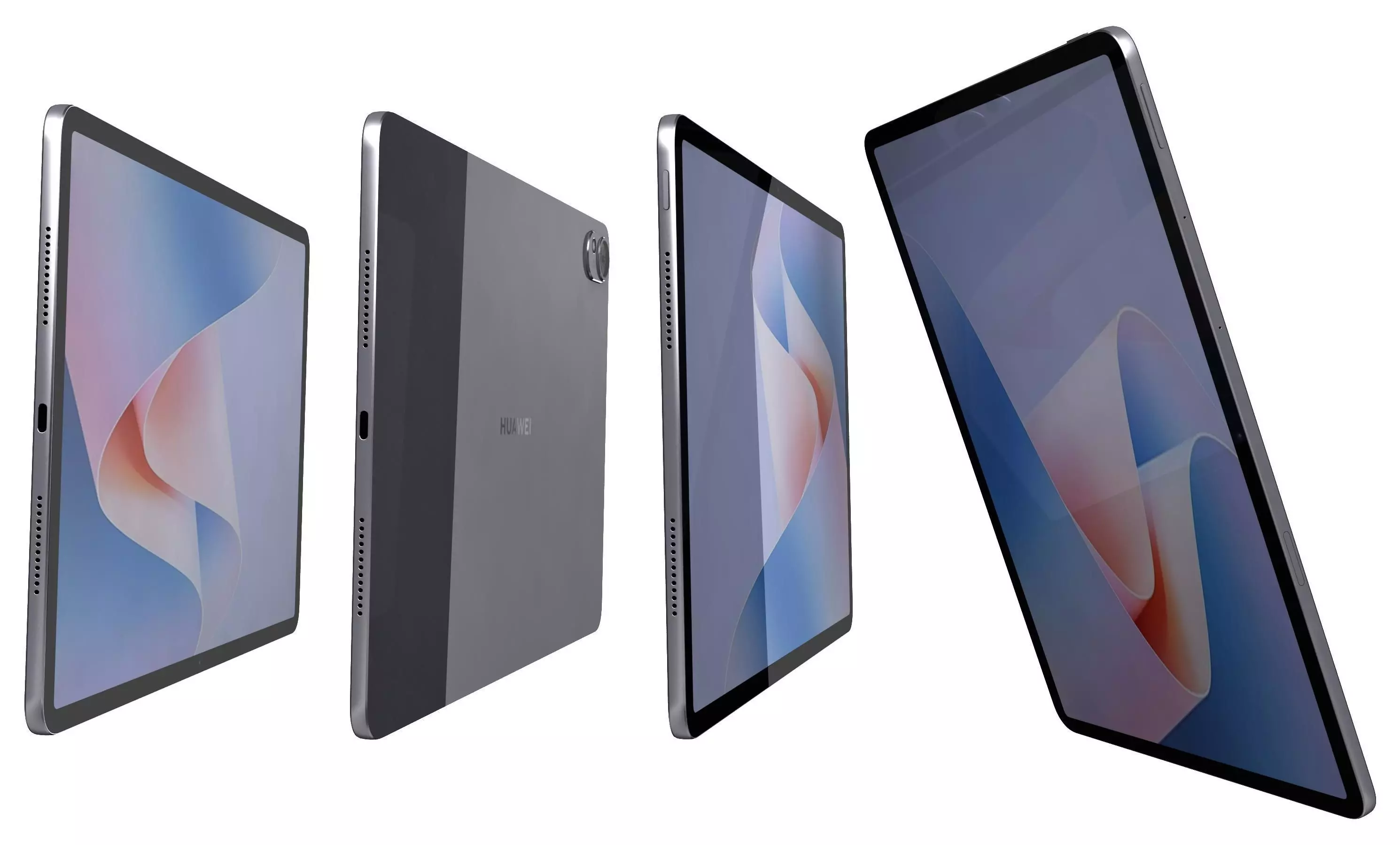 Huawei MatePad 11 5S Deep Space Gray High Poly 3D model_6