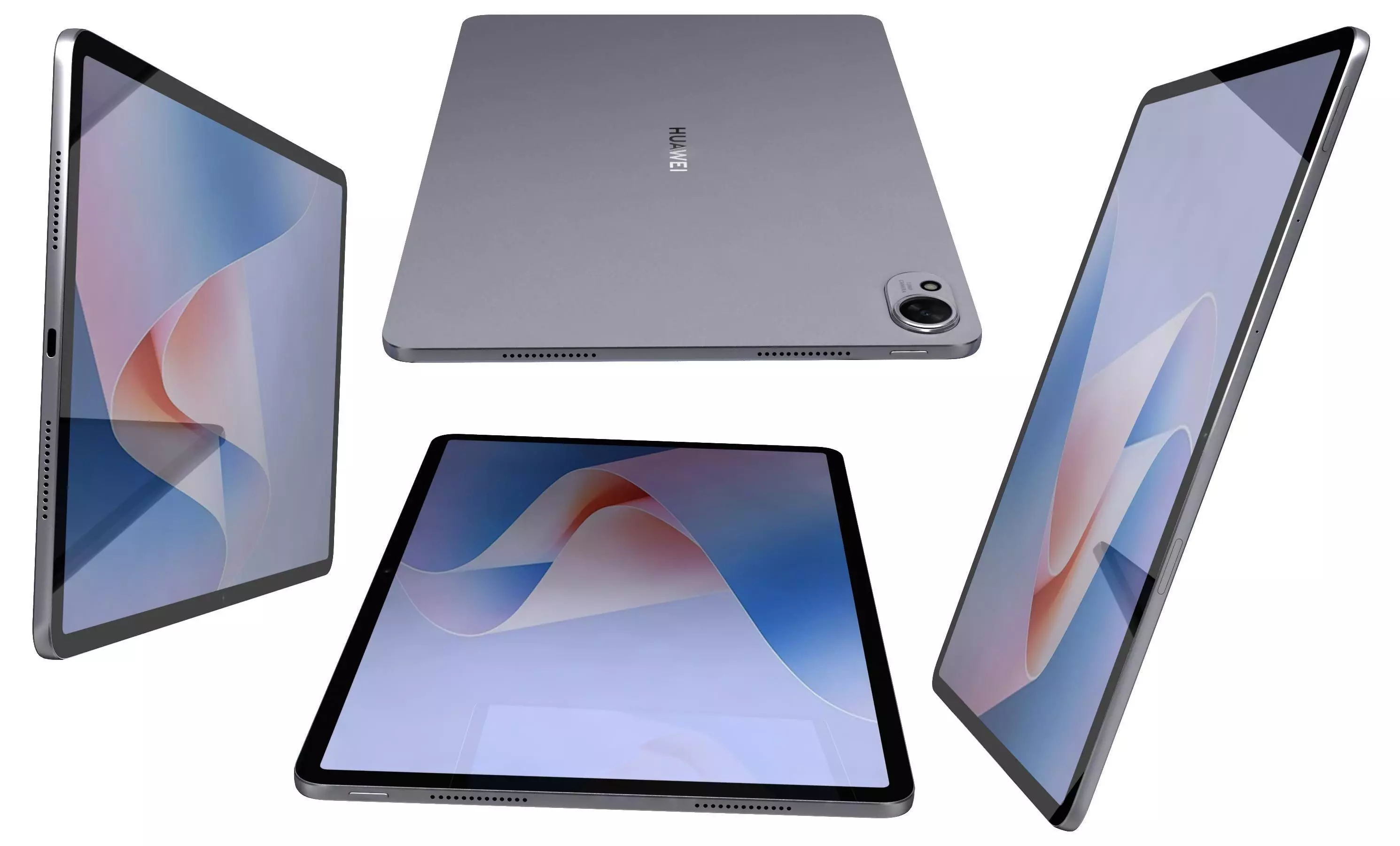 Huawei MatePad 11 5S Deep Space Gray High Poly 3D model_7