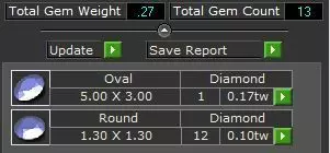 Oval Solitaire Pendant 3D print model_14