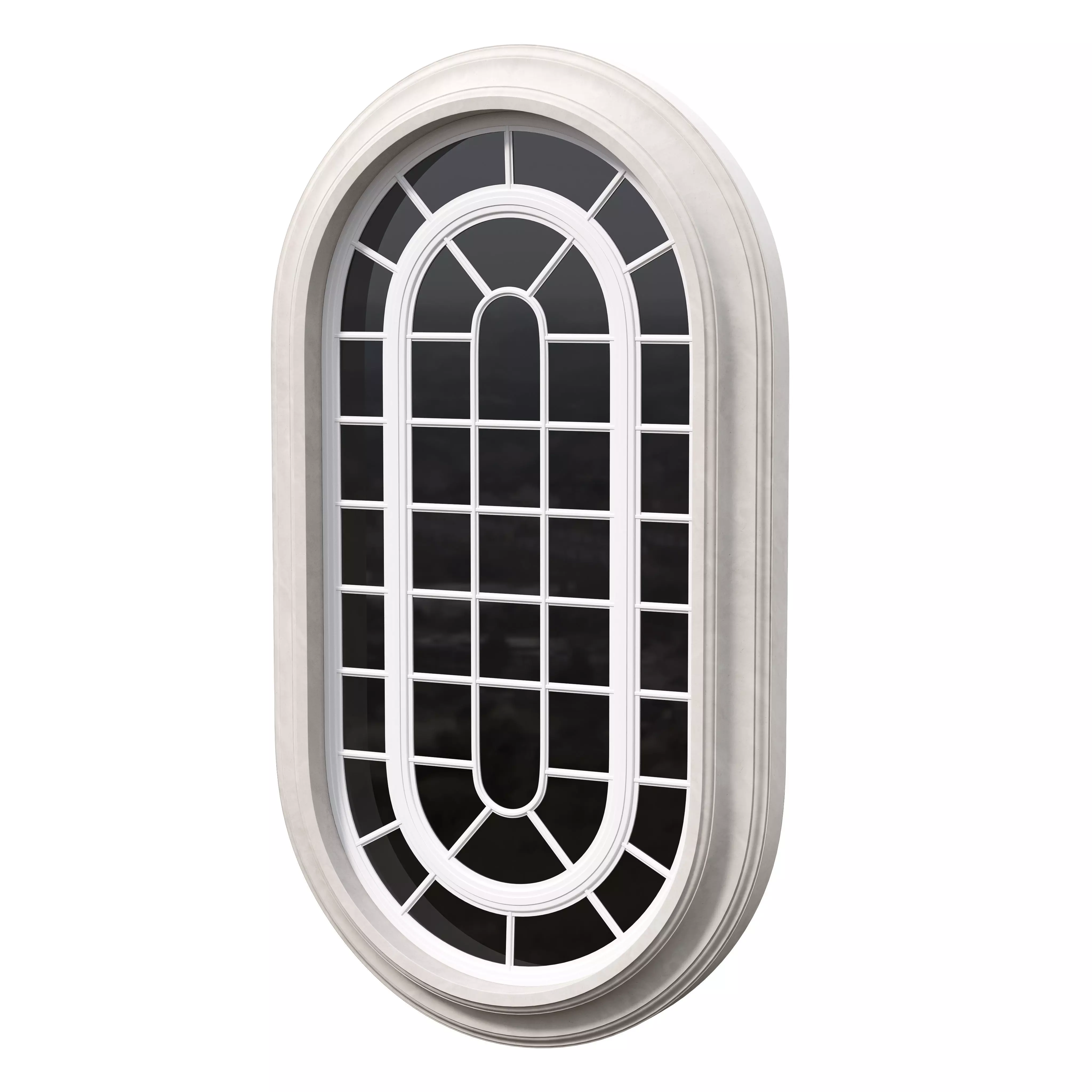 Architectural Classic Window 3D Model 16 3D model_0