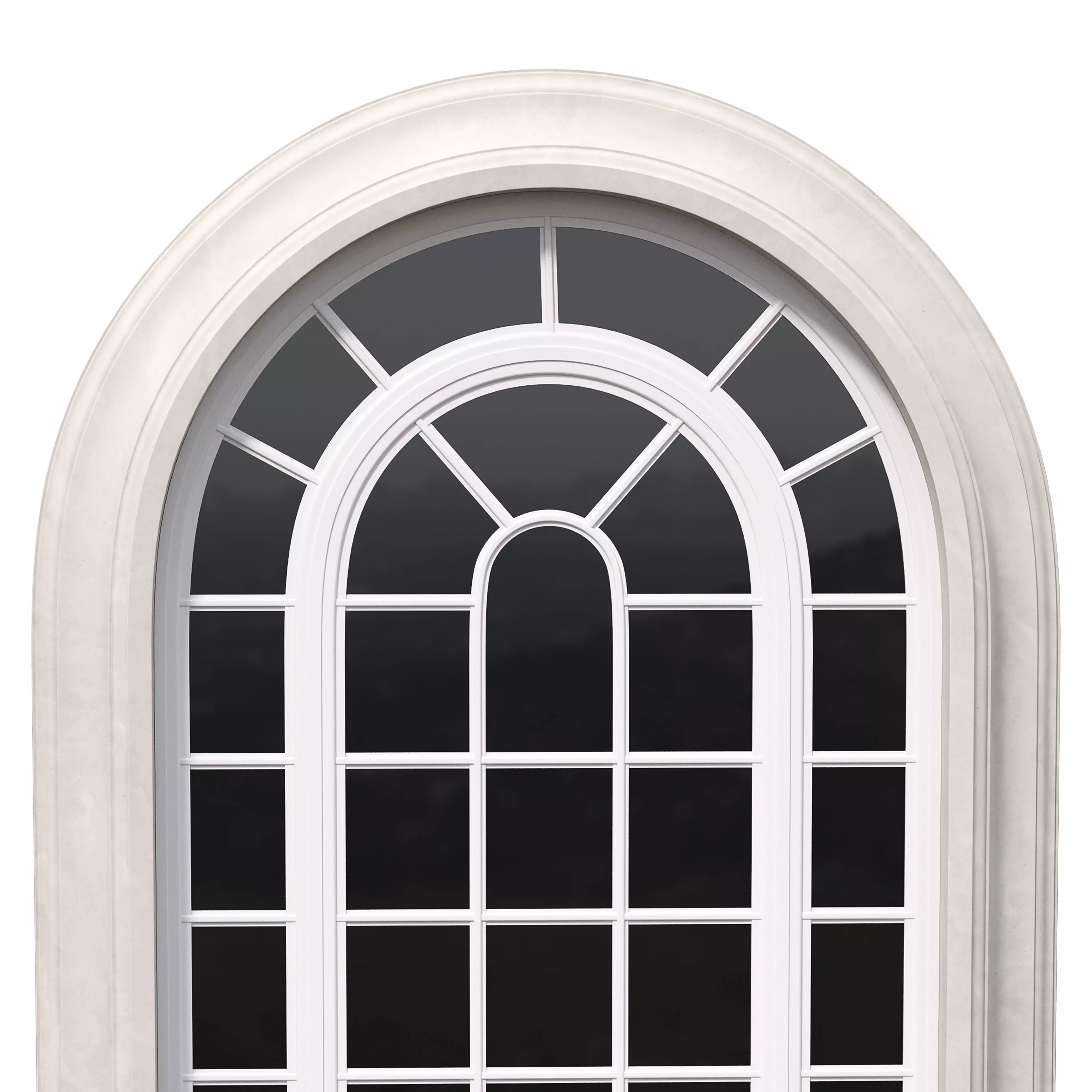Architectural Classic Window 3D Model 16 3D model_3