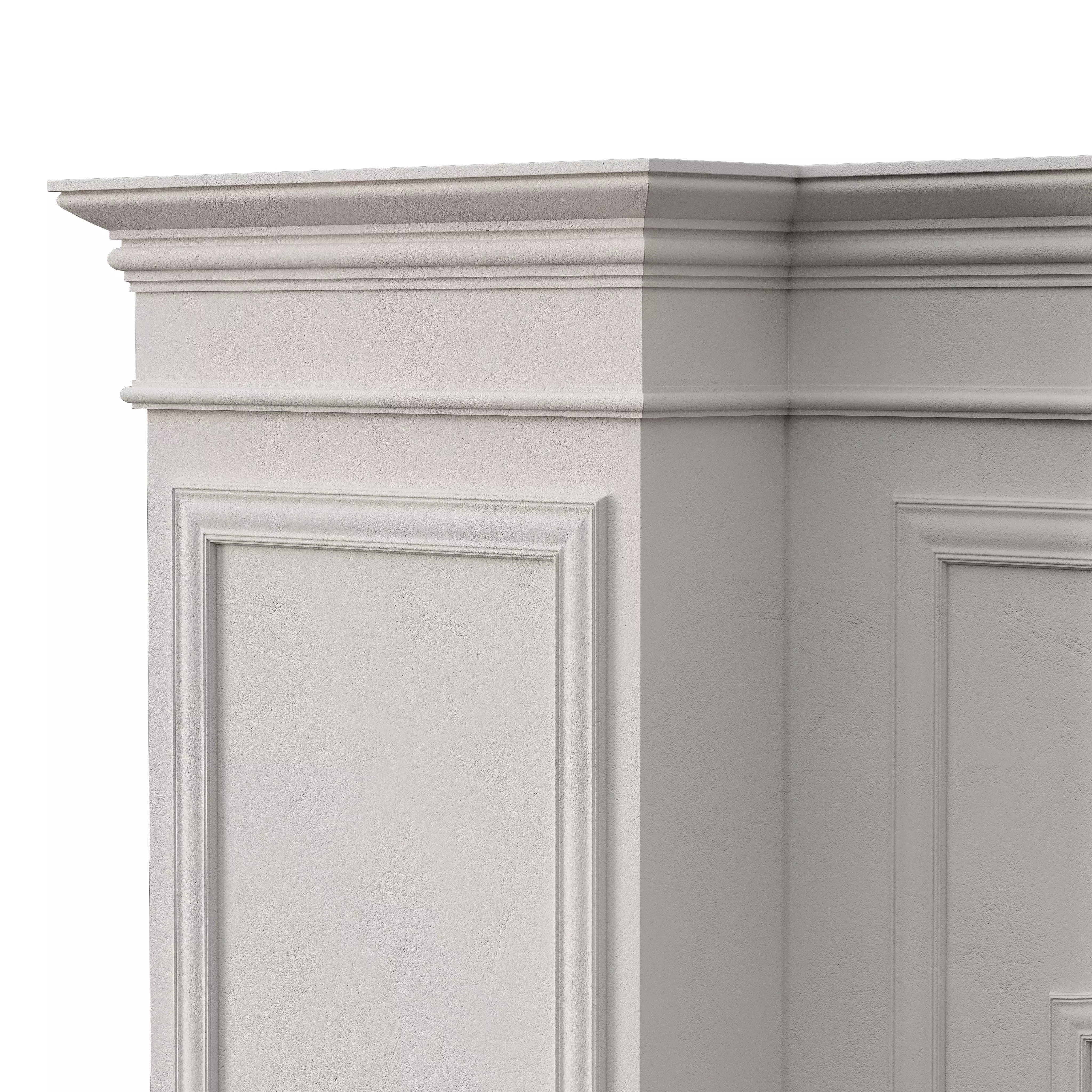 Classic 3D Wall Panel Elegant Design for Interior Decor 15 3D model_4