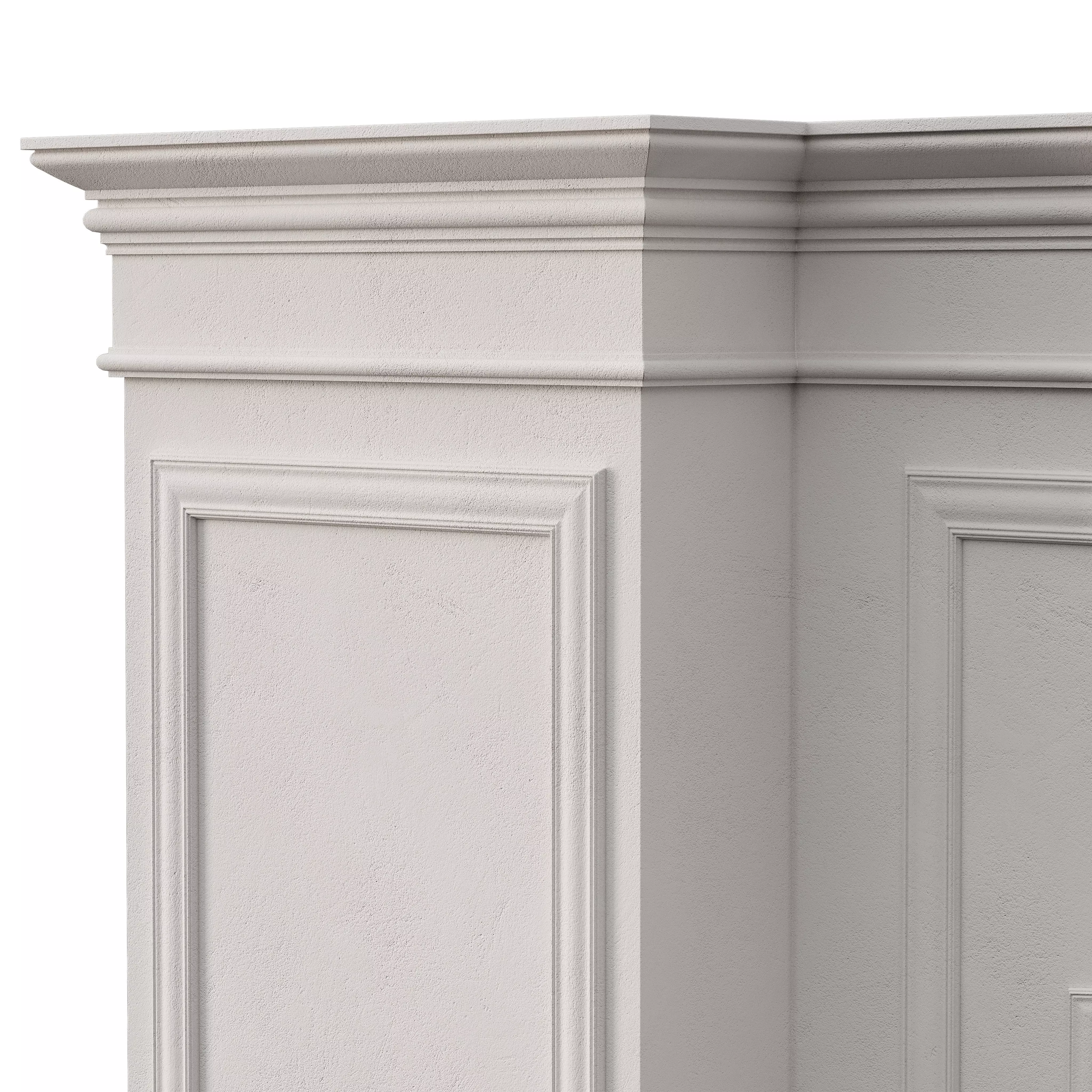 Classic 3D Wall Panel Elegant Design for Interior Decor 15 3D model_3