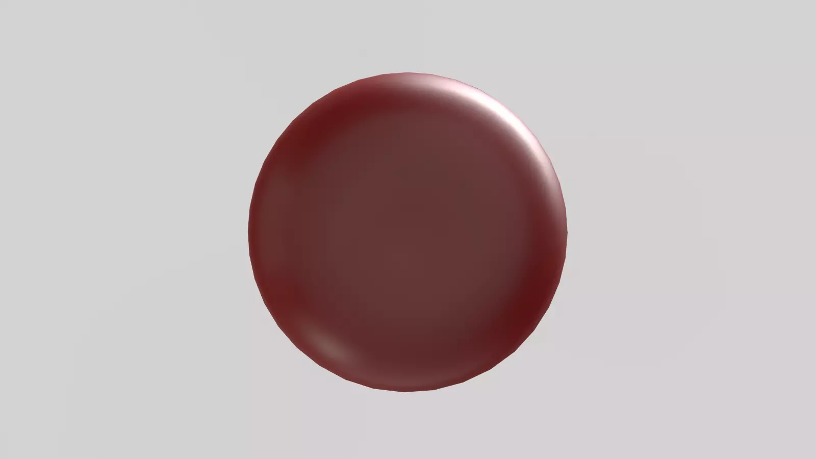 Stylized Low-Poly Apple Low-poly 3D model_8