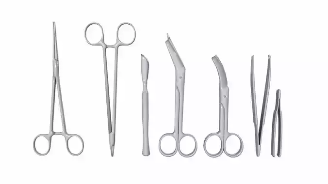 Surgical Instrument  3D Model