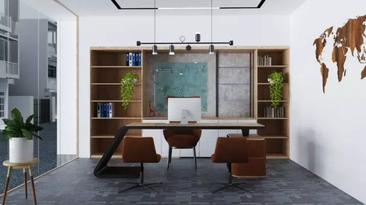 Office Room Interior Model 3D model_8