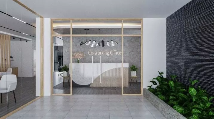 Office Room Interior Model 3D model_17