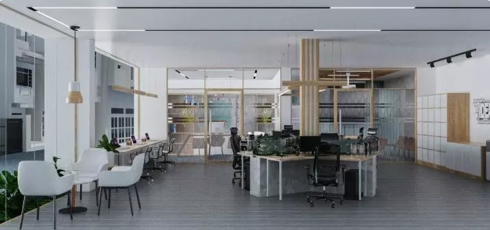 Office Room Interior Model 3D model_14