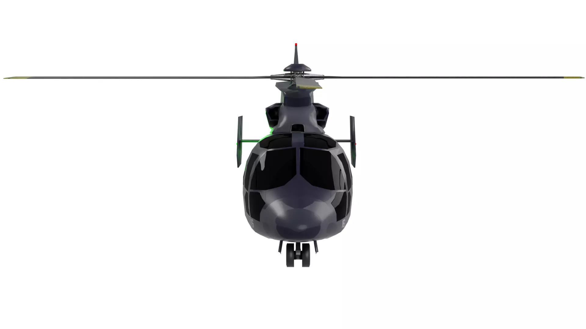 Dolphin Helicopter  Harbin Z-9 3D model_7