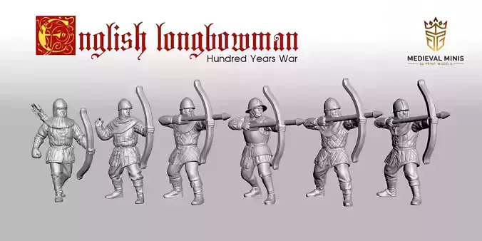 English longbowman 2