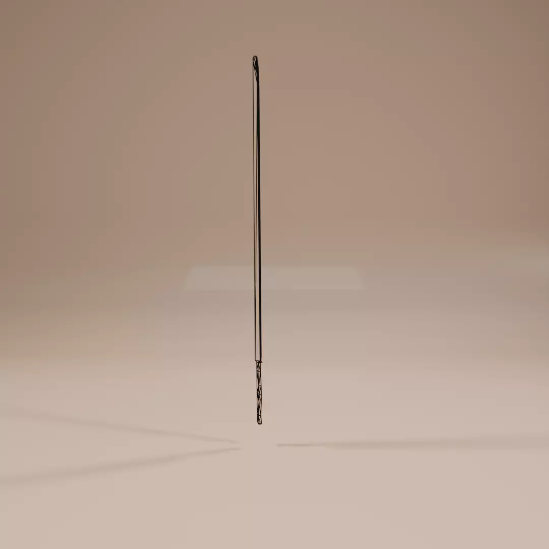 Low- poly Machete game ready  Low-poly 3D model_4