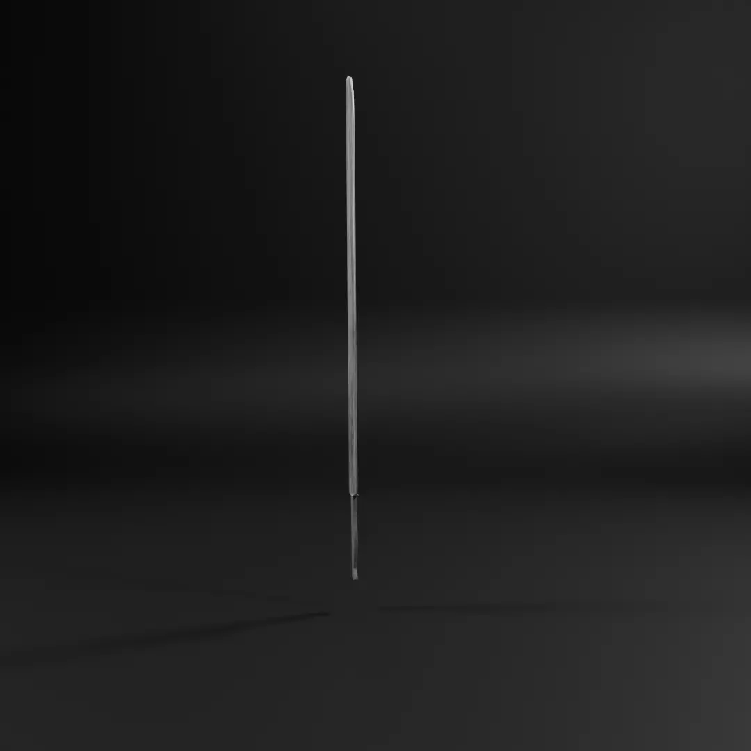 Low- poly Machete game ready  Low-poly 3D model_5