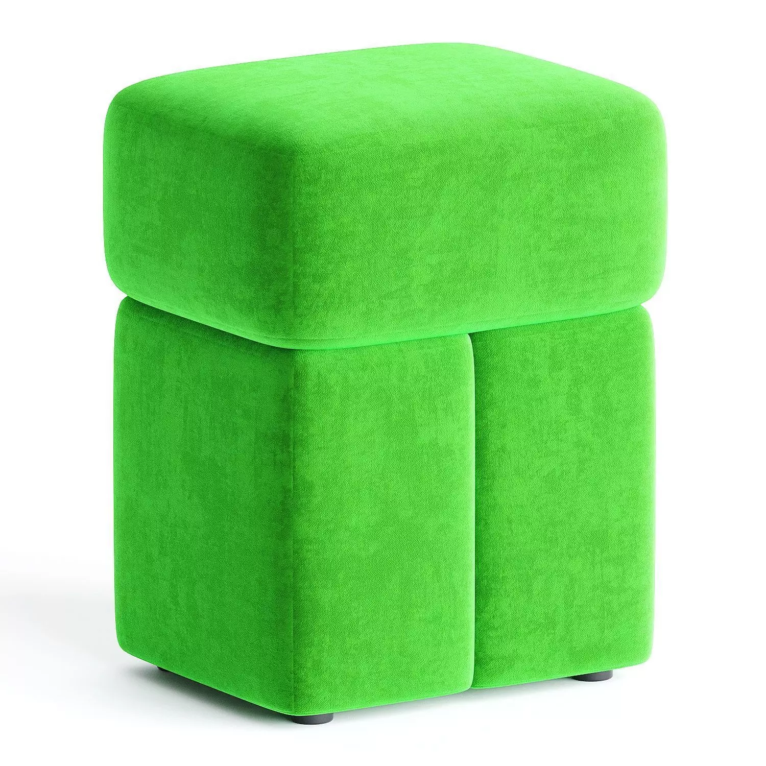 pouf soft 3D model_3