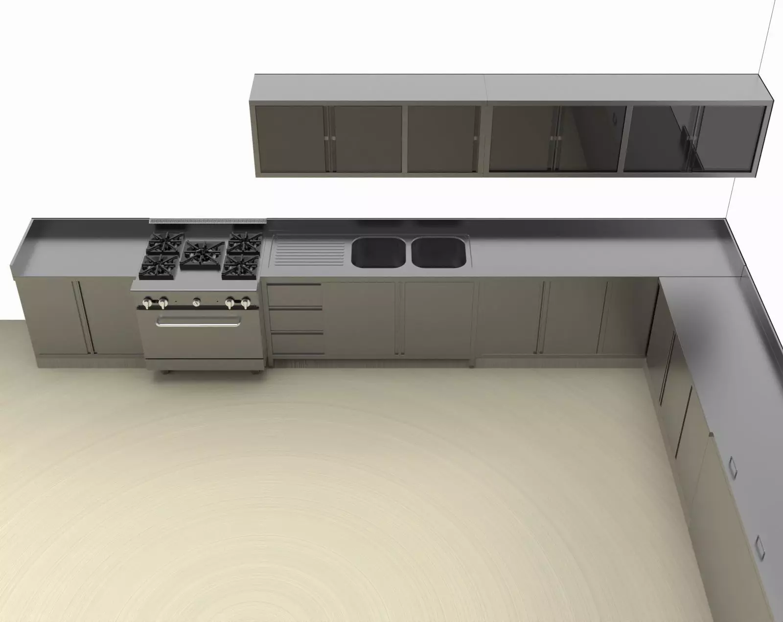 Kitchen 82 3D model_3