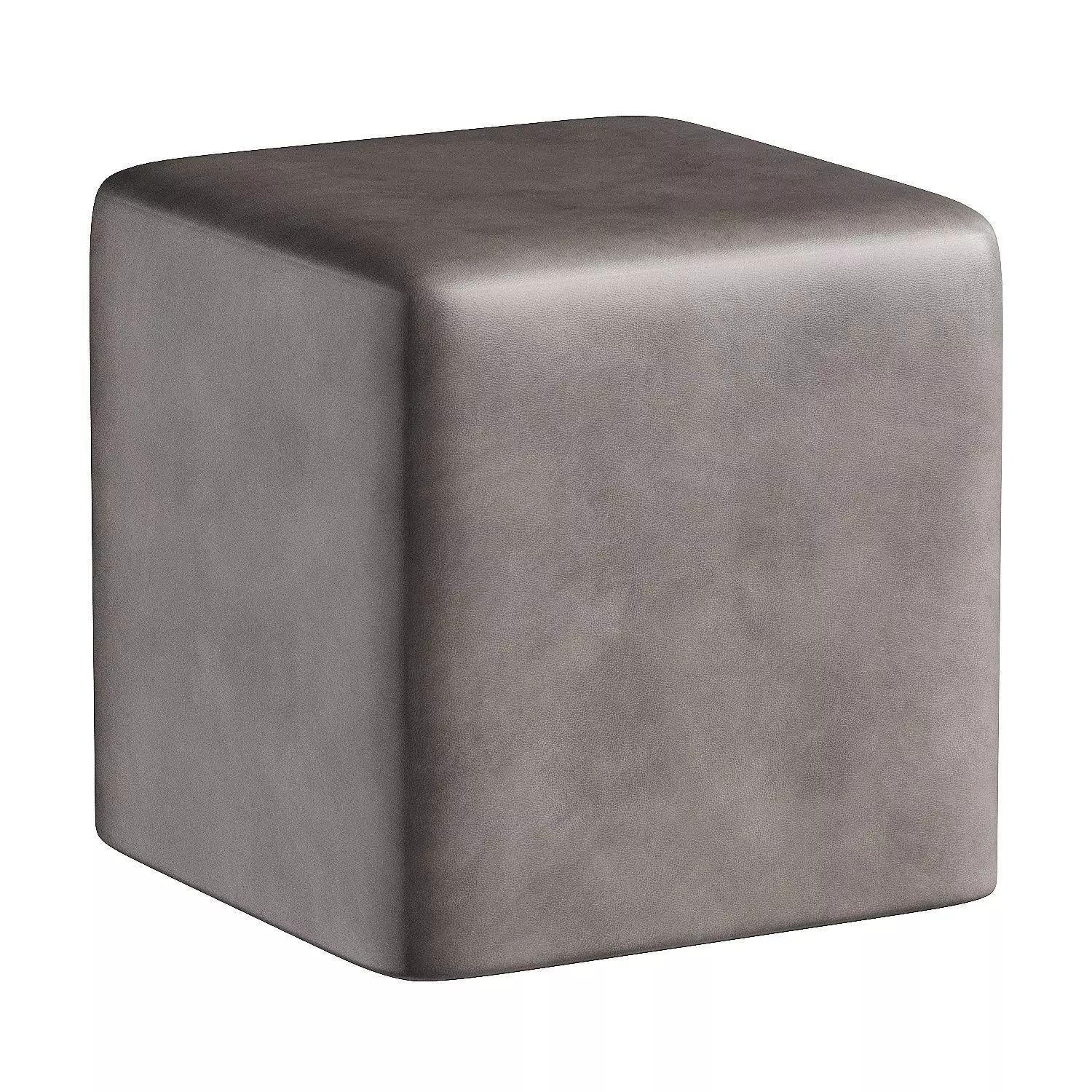pouf soft cube 3D model_0