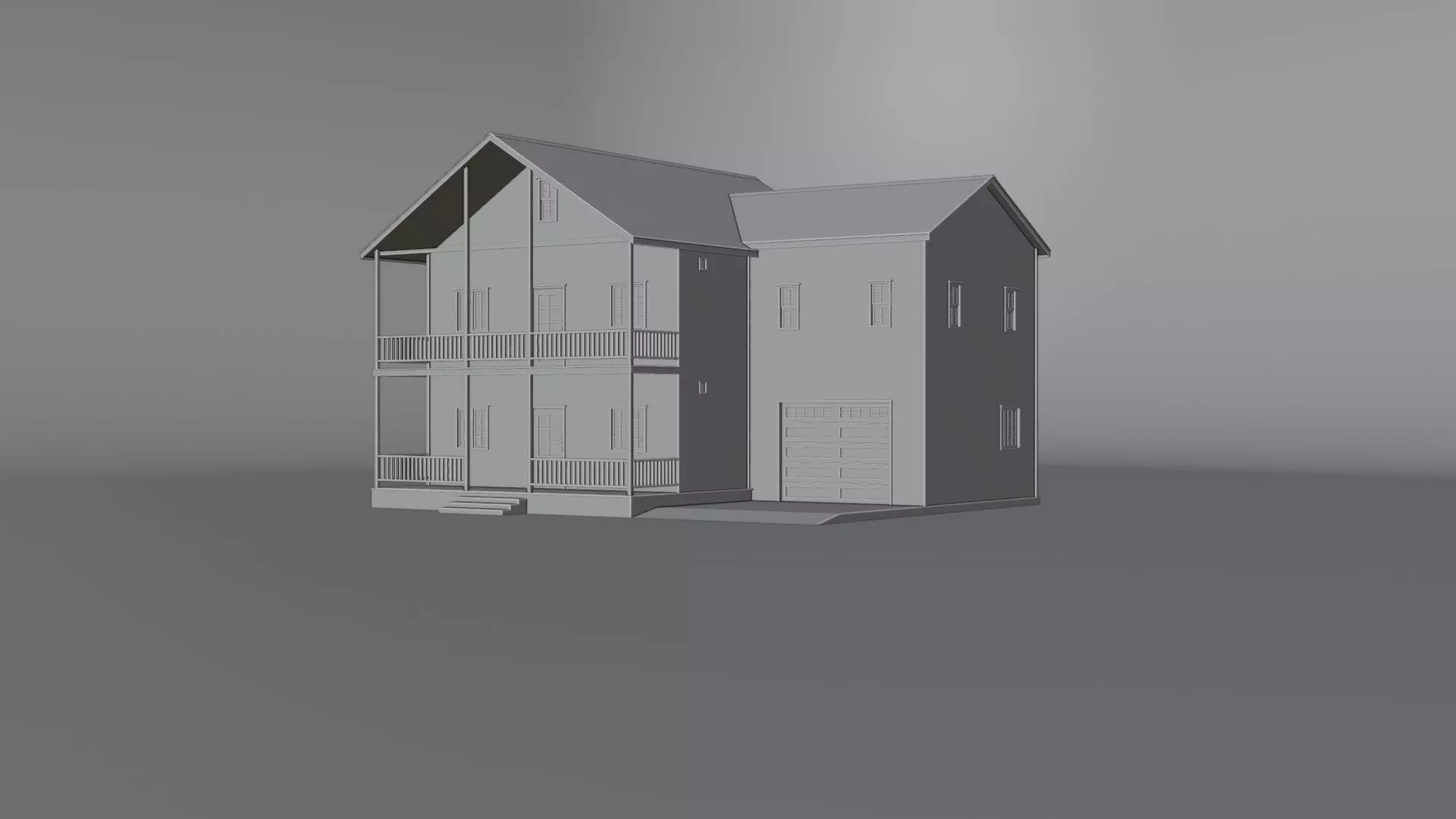 Suburb House Collection 24 high quality town houses 3D model_54