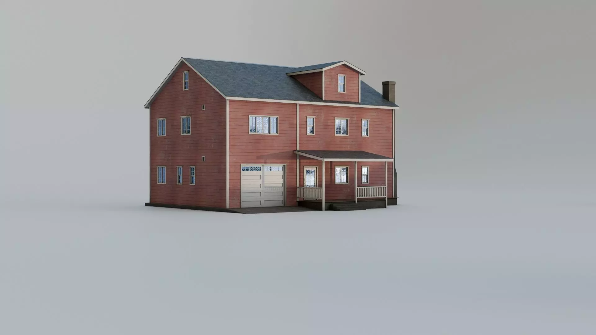 Suburb House Collection 24 high quality town houses 3D model_50