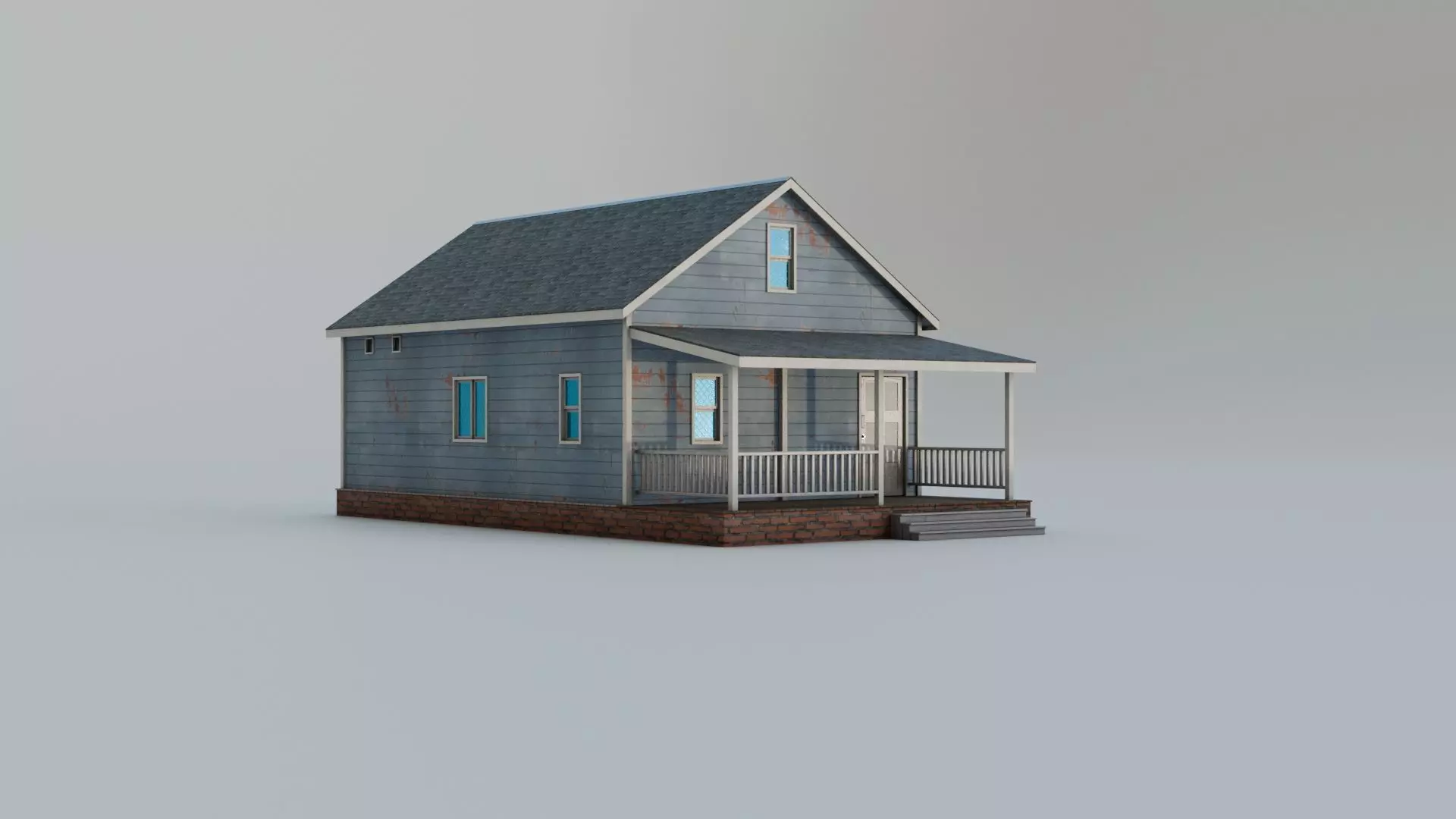 Suburb House Collection 24 high quality town houses 3D model_23