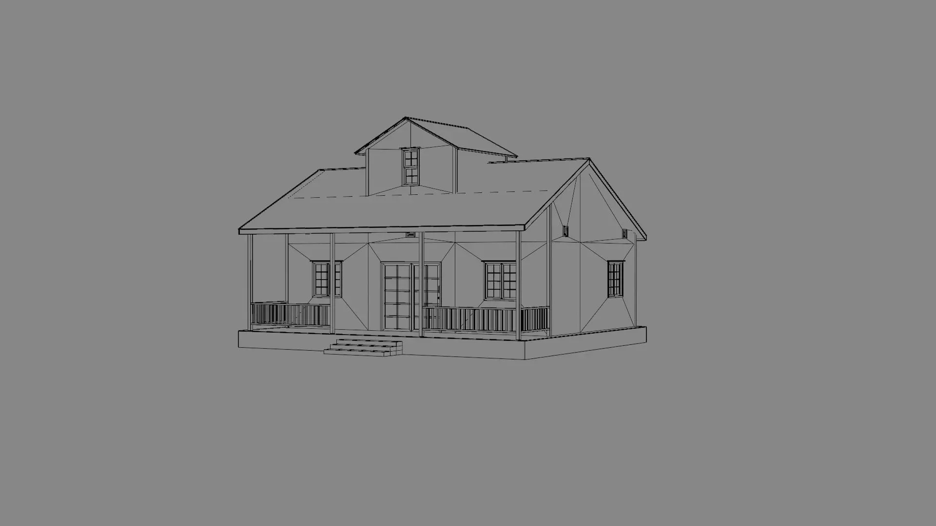 Suburb House Collection 24 high quality town houses 3D model_61