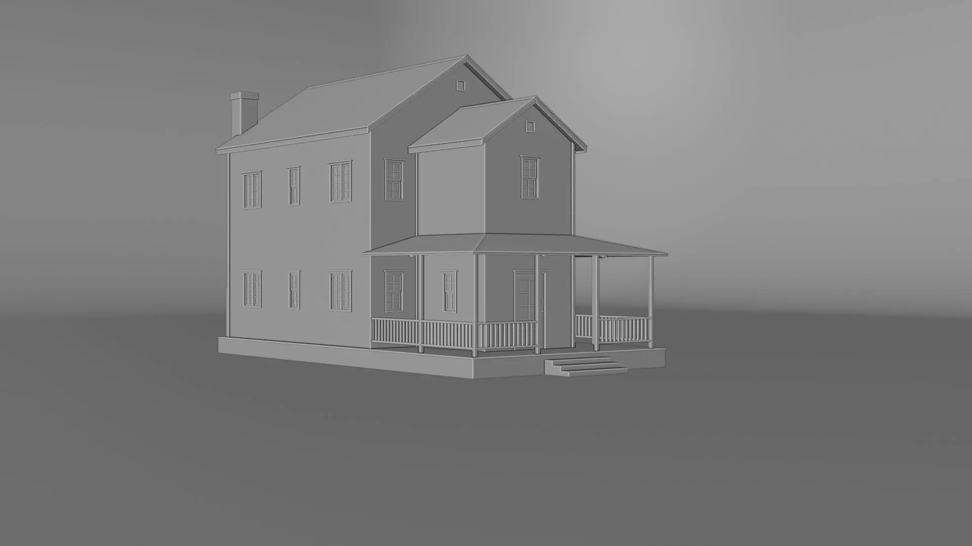 Suburb House Collection 24 high quality town houses 3D model_39