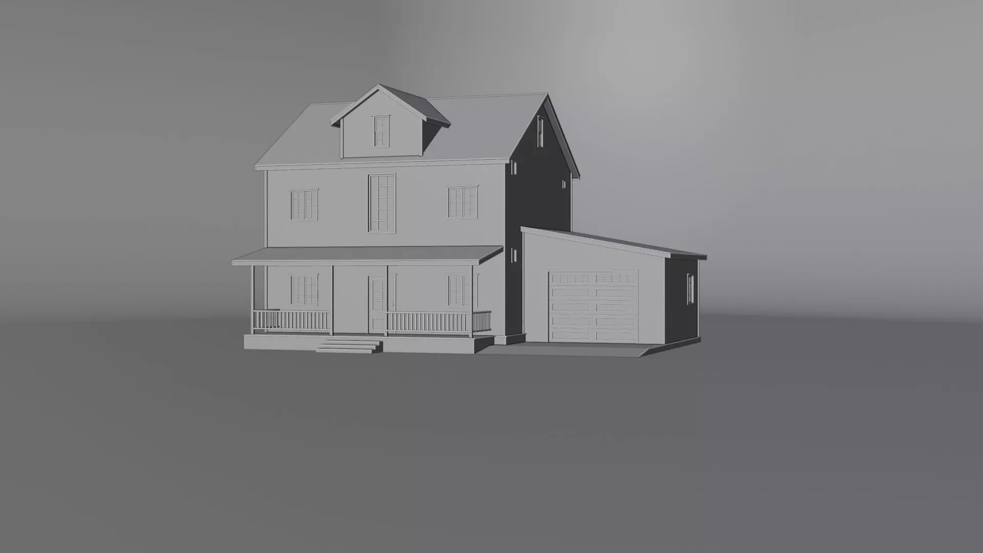 Suburb House Collection 24 high quality town houses 3D model_63