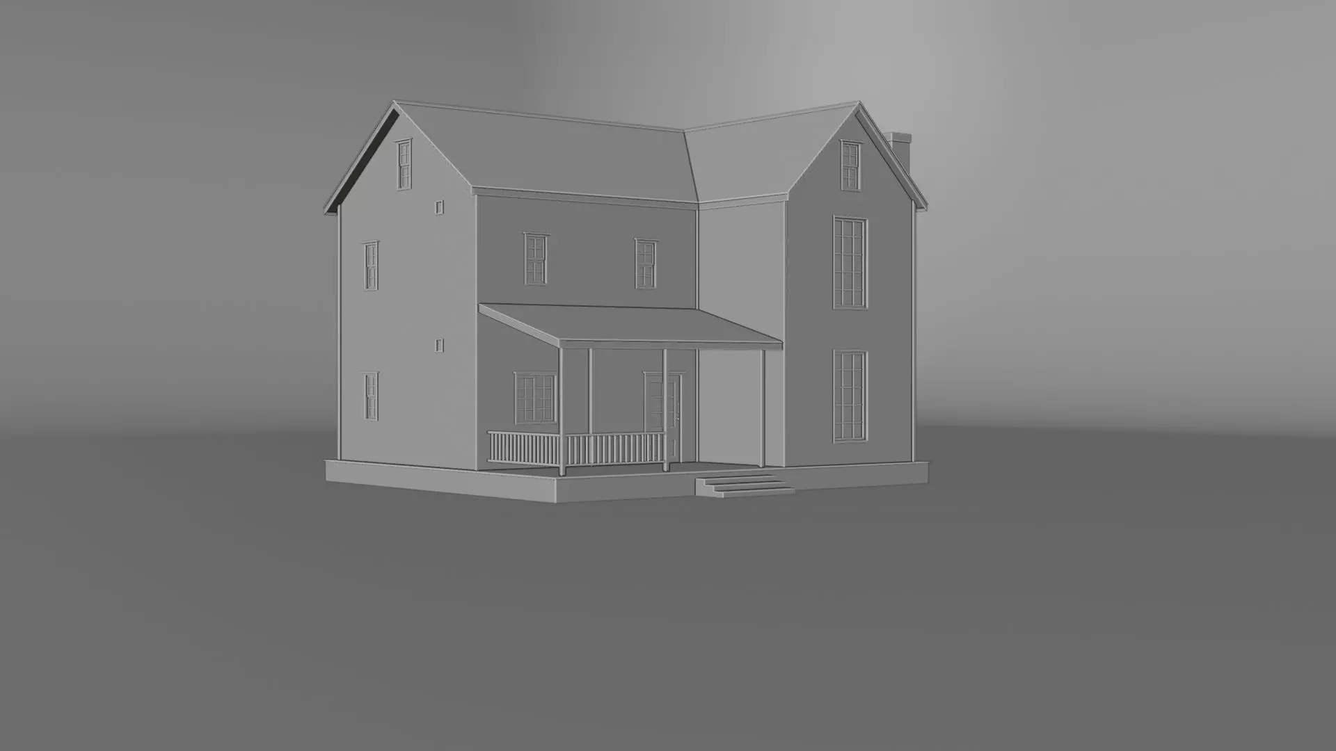 Suburb House Collection 24 high quality town houses 3D model_33