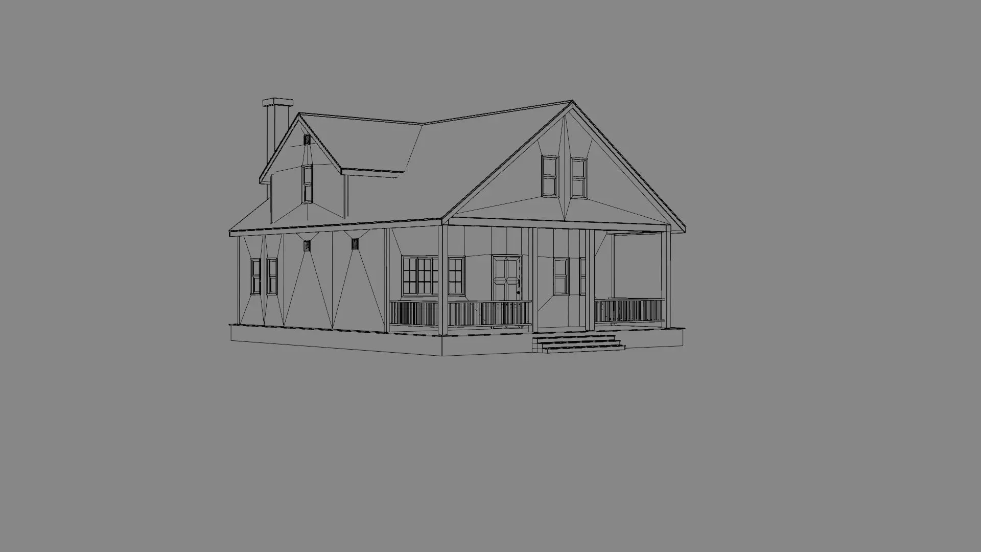 Suburb House Collection 24 high quality town houses 3D model_19