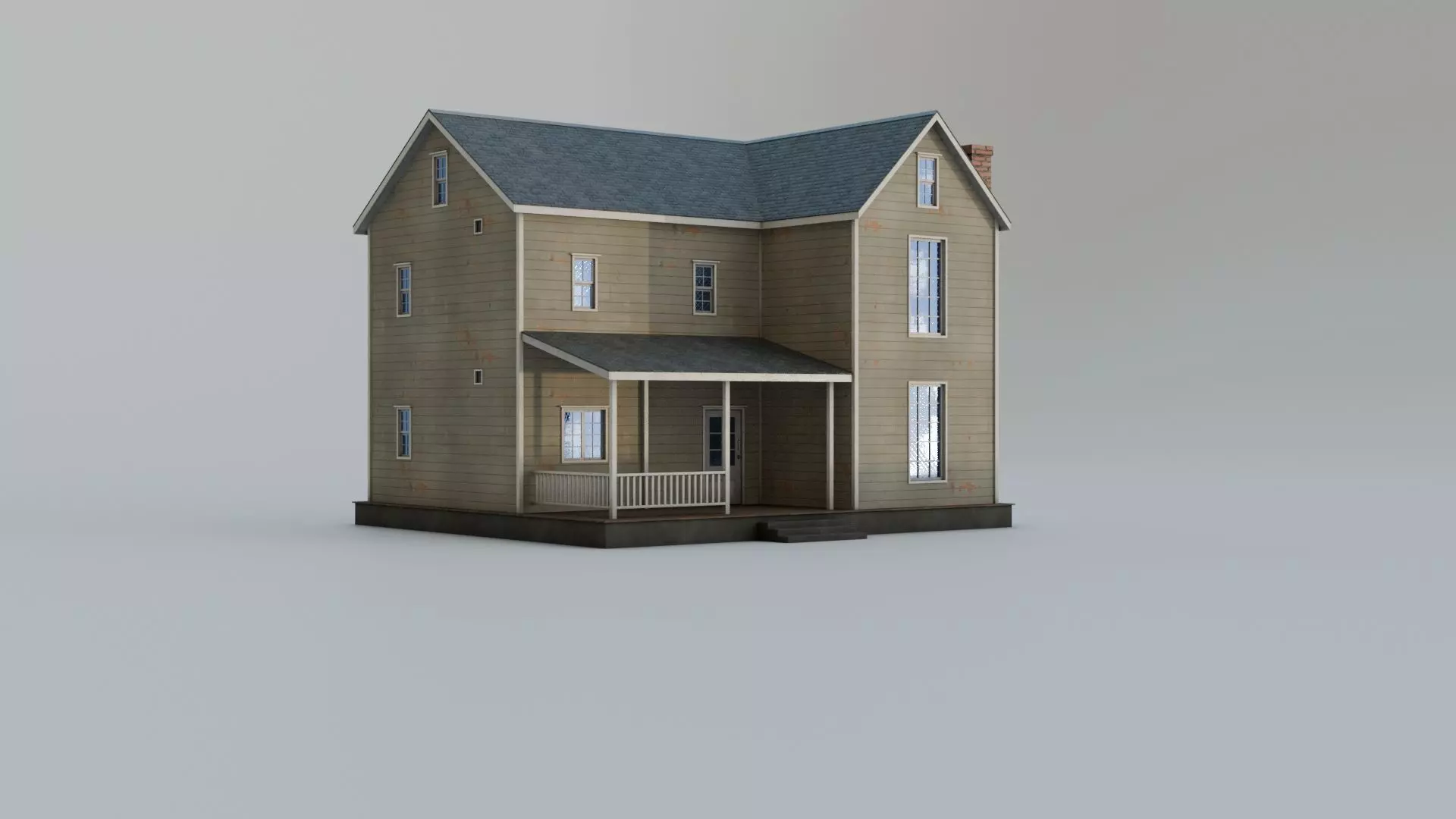 Suburb House Collection 24 high quality town houses 3D model_32