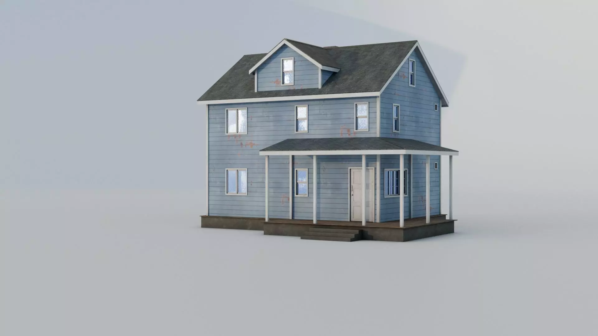 Suburb House Collection 24 high quality town houses 3D model_29