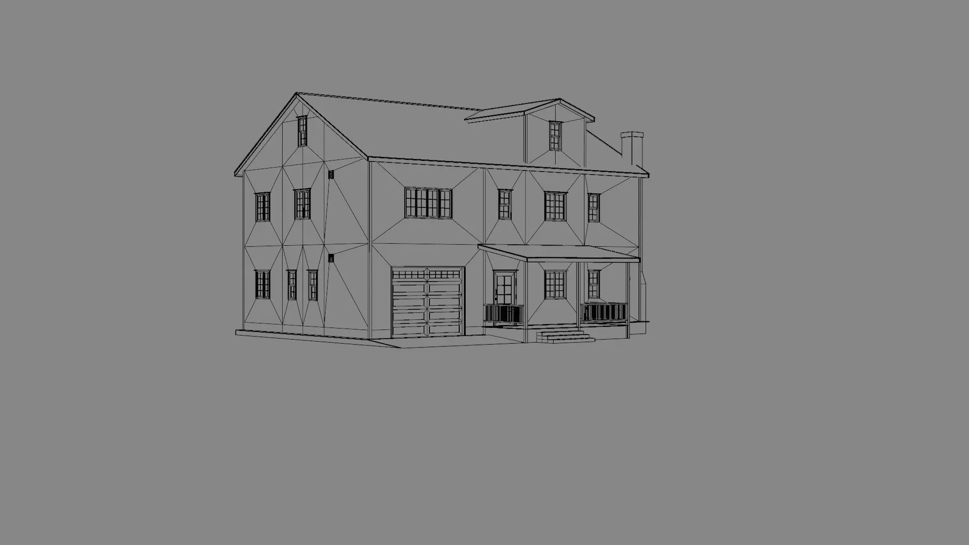 Suburb House Collection 24 high quality town houses 3D model_52